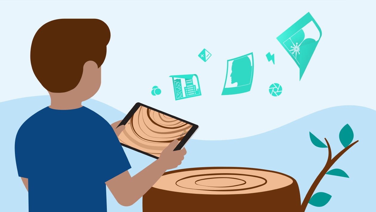 Fototekstkunst maken Apple Education Community